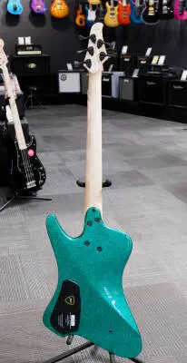 Dingwall Guitars - D-Roc Standard 5-String Electric Bass - Gloss Metalflake Aquamarine 2